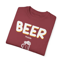 Unisex-T-Shirt mit Alkohol-Motiv, stückgefärbt