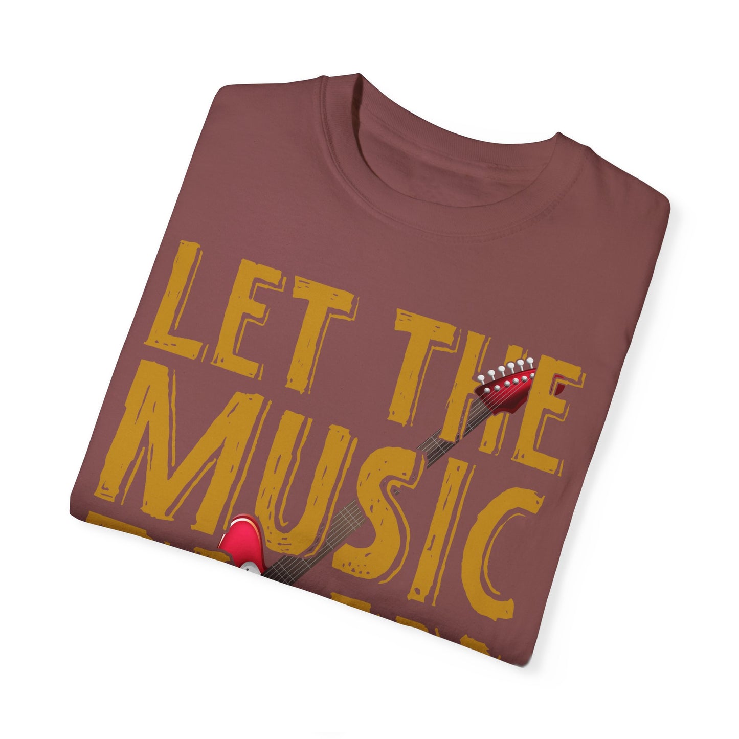 (Music)Unisex Garment-Dyed T-shirt