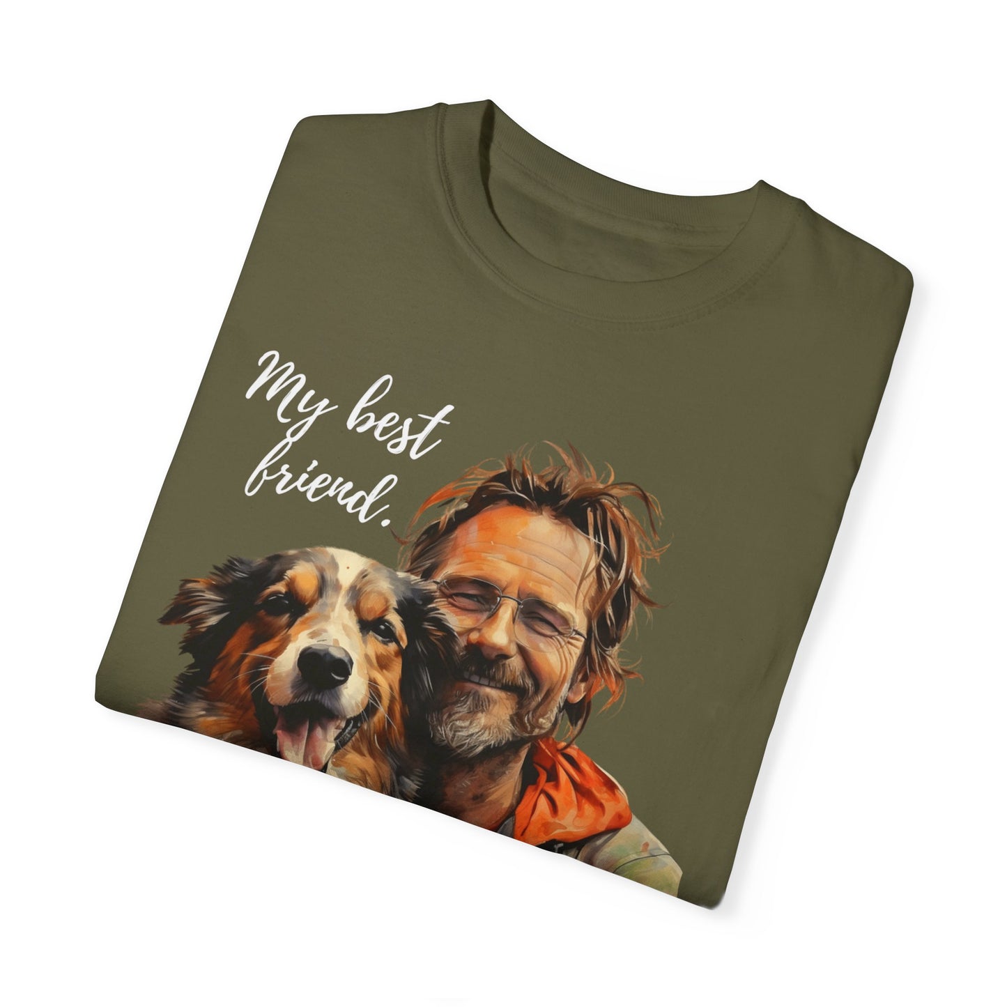 Artistic touch (Dogs) Unisex Garment-Dyed T-shirt