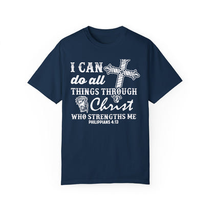 Cristian Unisex Stückgefärbtes T-Shirt