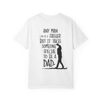 Camiseta de regalo para el Día del Padre, camiseta unisex para papá, camiseta "Happy Papa", regalo de cumpleaños para papá, camiseta reflexiva para el Día del Padre