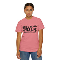 Cristian Unisex Garment-Dyed T-shirt