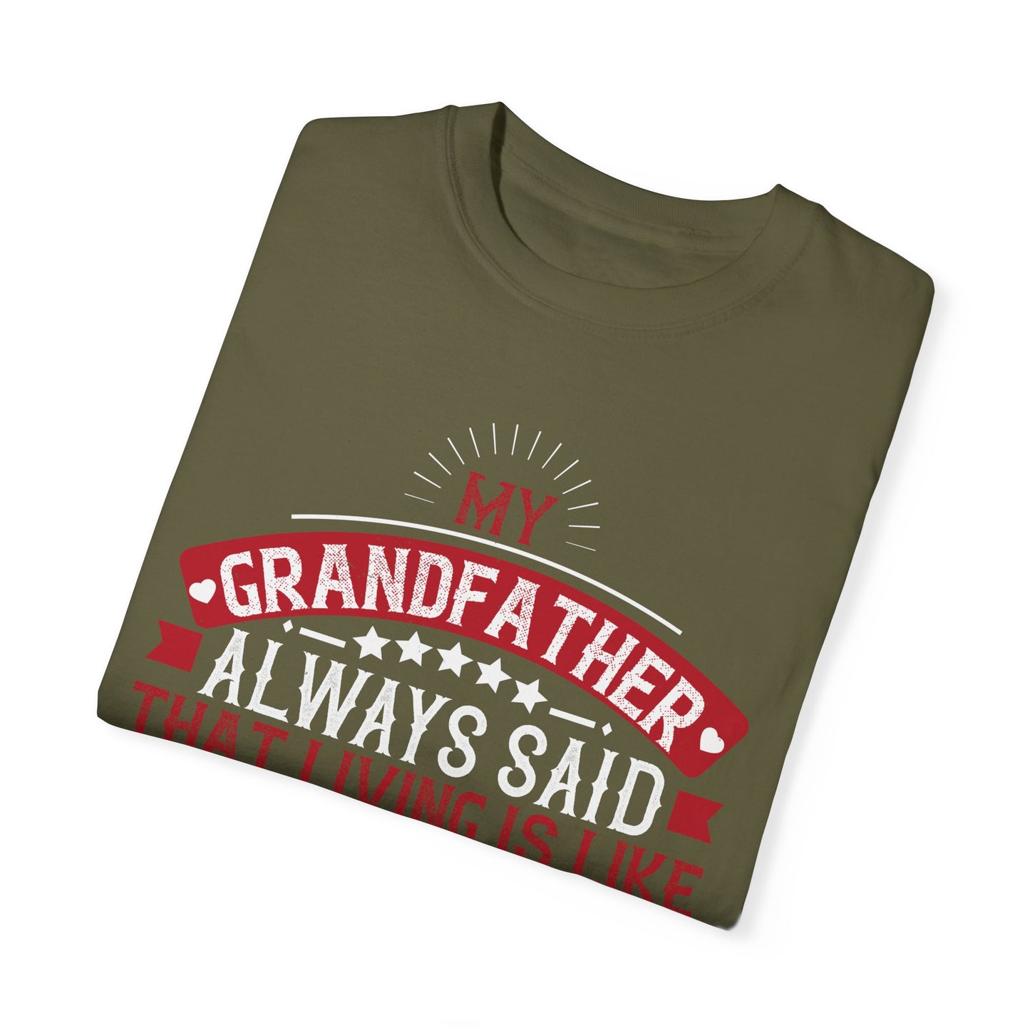 (Grandfather) Unisex Garment-Dyed T-shirt