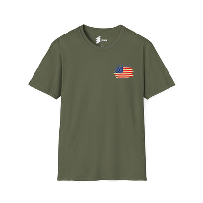 Unisex-T-Shirt im Militärstil