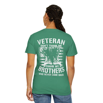 Military Unisex Garment-Dyed T-shirt