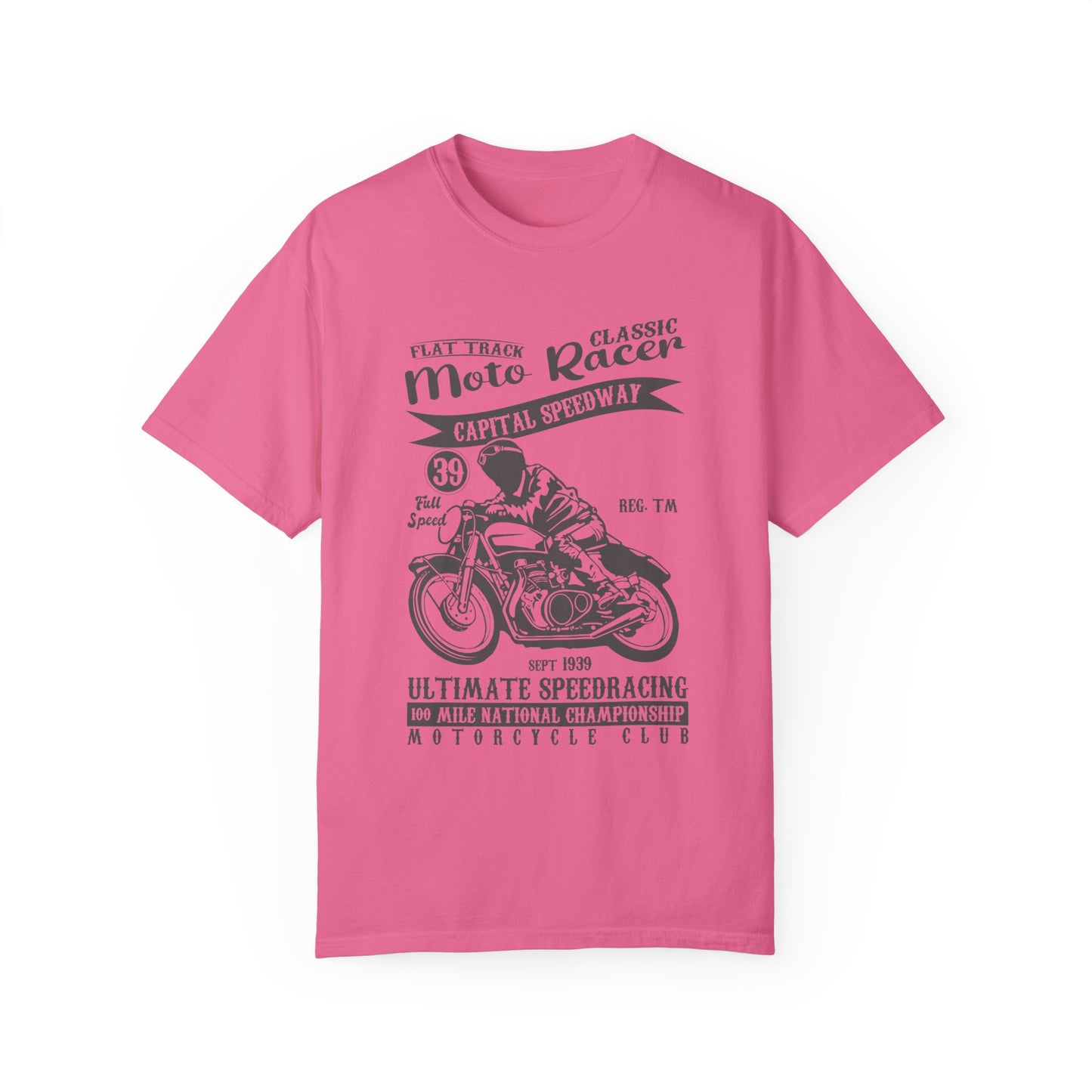 (Motorbike) Unisex Garment-Dyed T-shirt