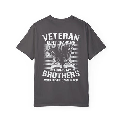 Military Unisex Garment-Dyed T-shirt