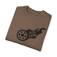 Camiseta unisex teñida en prenda Bike