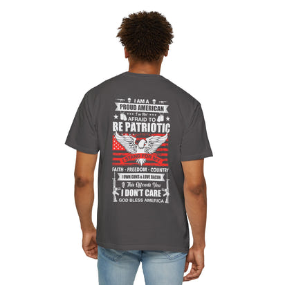 American Patriot Unisex Garment-Dyed T-shirt 5