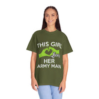 Militärisches Unisex-T-Shirt, stückgefärbt