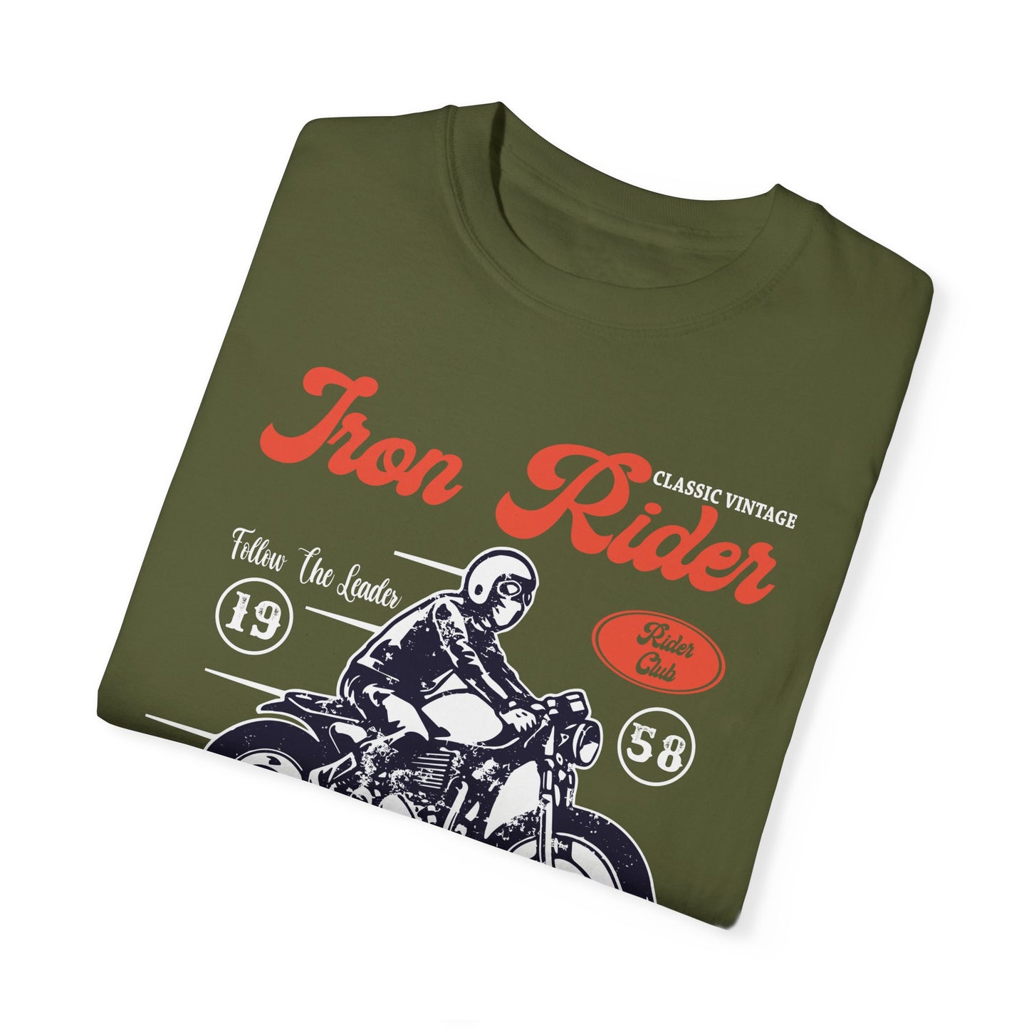 (Motorbike) Unisex Garment-Dyed T-shirt