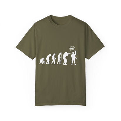 Militärisches Unisex-T-Shirt, stückgefärbt