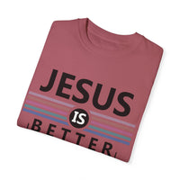 Cristian Unisex Stückgefärbtes T-Shirt