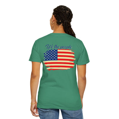 American Patriot Unisex Garment-Dyed T-shirt 12