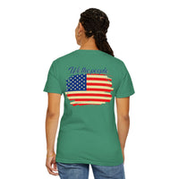 American Patriot Unisex Garment-Dyed T-shirt 12