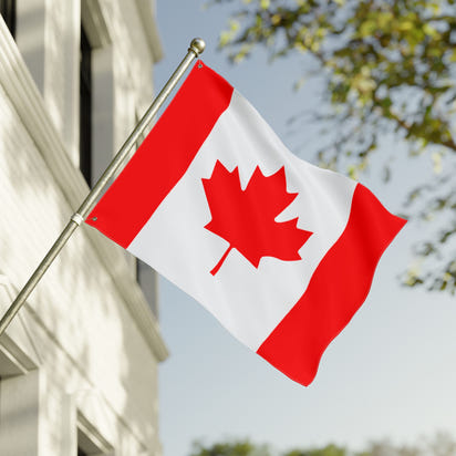 Doppelseitige Kanada-Flagge für Heimdekoration, Camping, Paraden, Canada Day, Gartenpartys, Geschenk für Kanadier