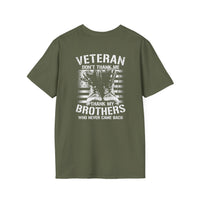 Unisex-T-Shirt im Militärstil