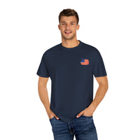 Militärisches Unisex-T-Shirt, stückgefärbt