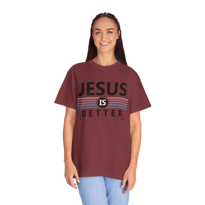 Cristian Unisex Stückgefärbtes T-Shirt
