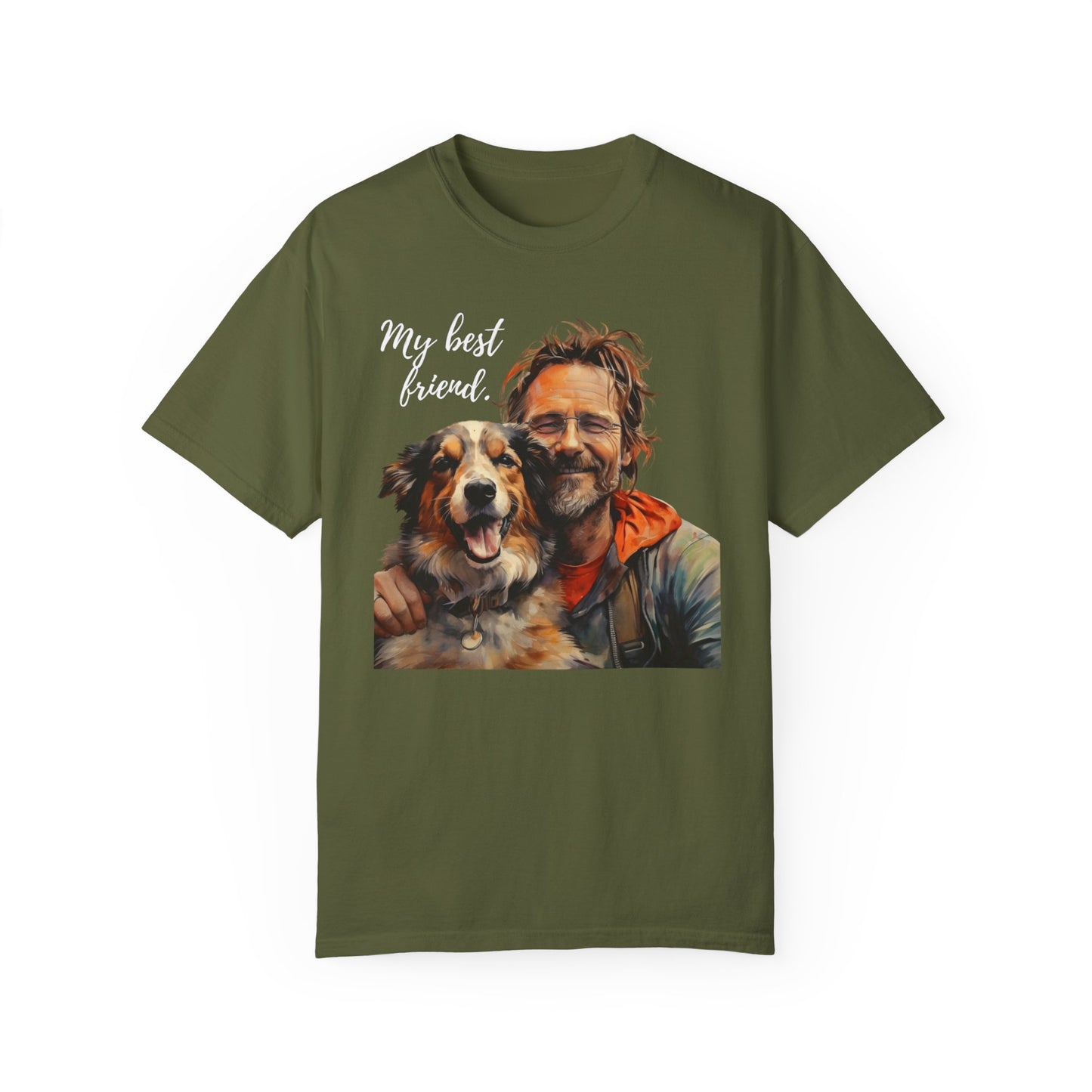 Artistic touch (Dogs) Unisex Garment-Dyed T-shirt