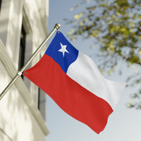 Bandera vibrante de doble cara para decoración del hogar y el jardín, bandera para exteriores, bandera de Chile, pancarta decorativa, decoración de patio, orgullo nacional