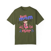 Unisex-T-Shirt aus stückgefärbtem Material