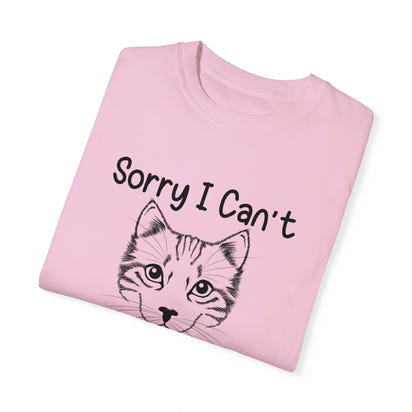 Unisex-T-Shirt aus stückgefärbtem Material