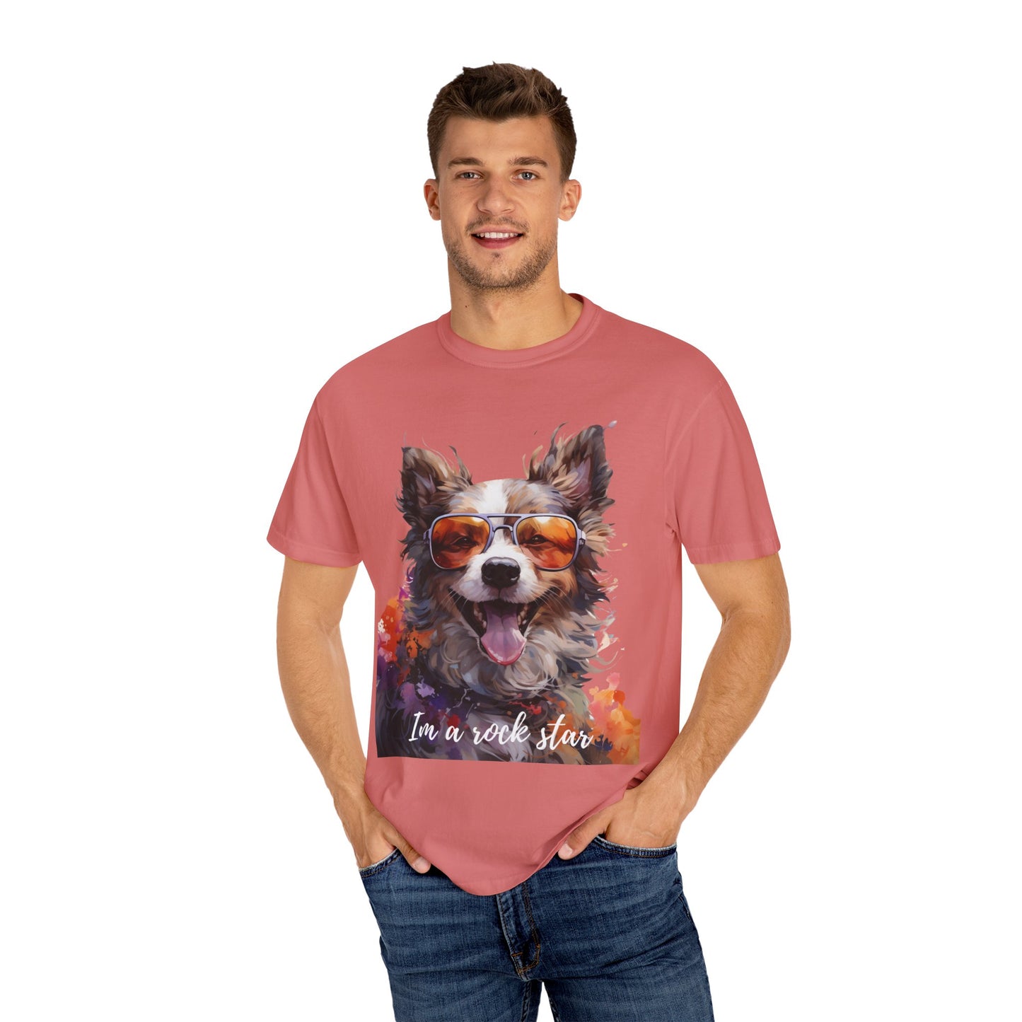 Artistic touch (Dogs) Unisex Garment-Dyed T-shirt