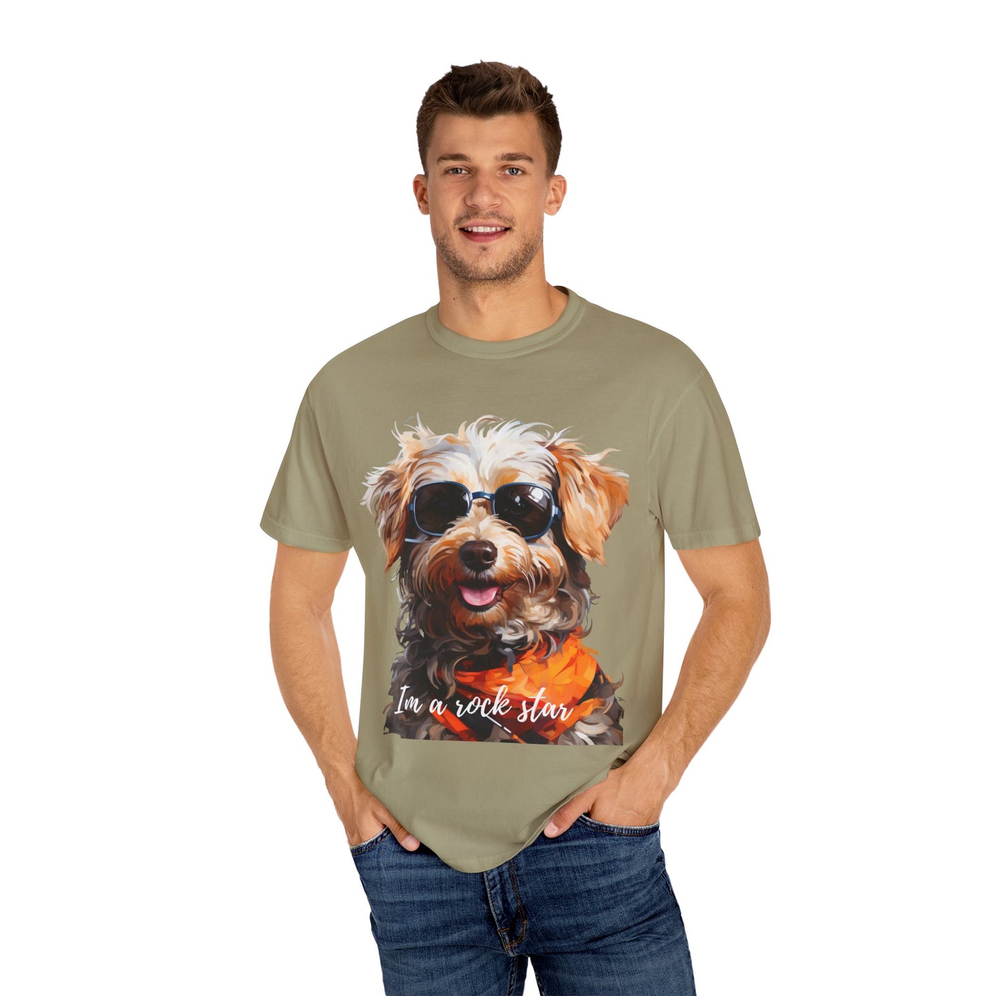 Artistic Touch (Dogs) Unisex Garment-Dyed T-shirt