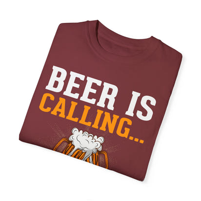 Unisex-T-Shirt aus stückgefärbtem Material