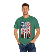 Militärisches Unisex-T-Shirt, stückgefärbt