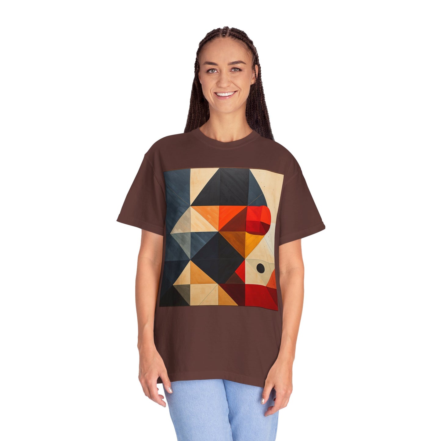 Artistic touch (Geometry) Unisex Garment-Dyed T-shirt