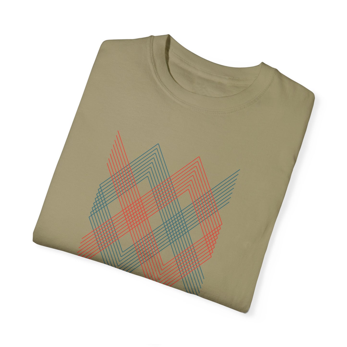 Geometry Unisex Garment-Dyed T-shirt