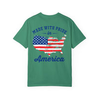American Patriot Unisex Garment-Dyed T-shirt 1