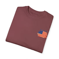 American Patriot Unisex Garment-Dyed T-shirt 9