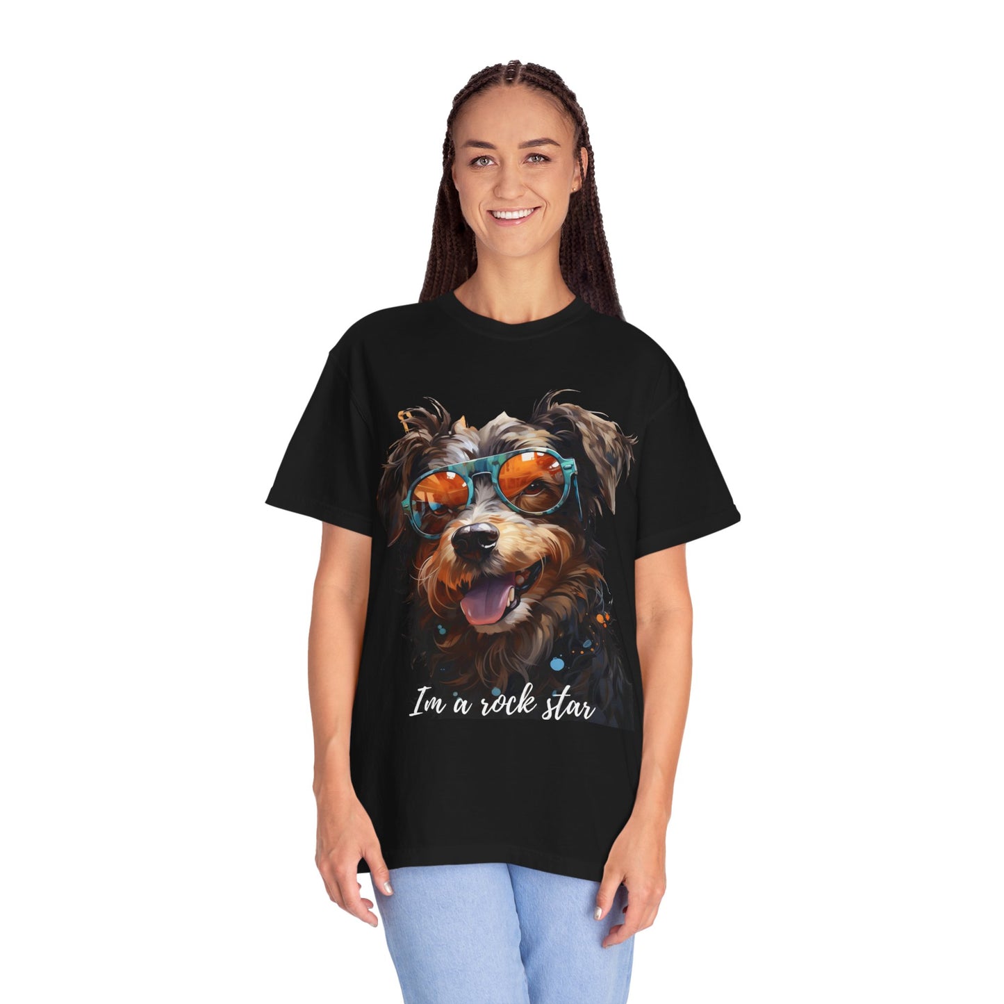 Artistic touch (Dogs) Unisex Garment-Dyed T-shirt