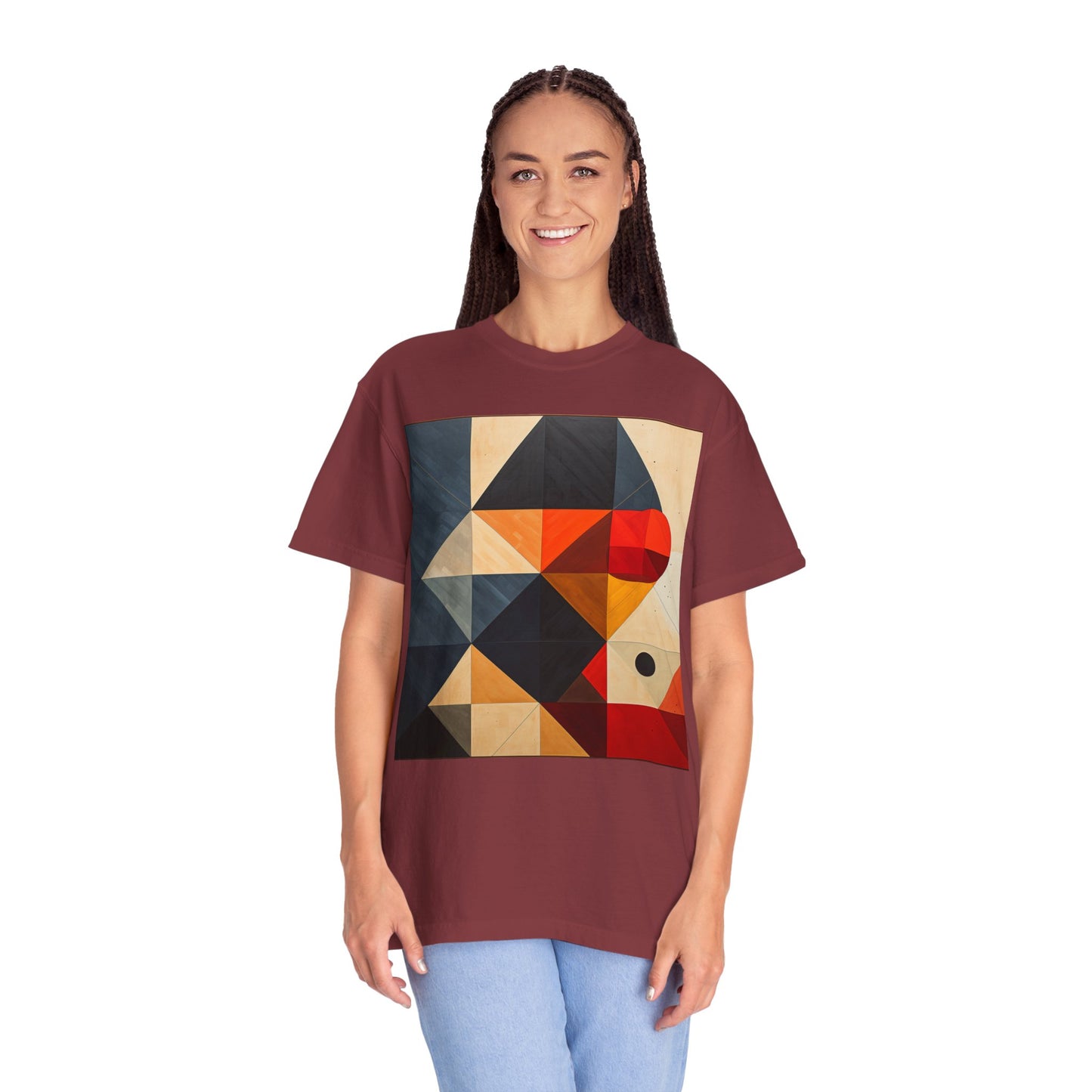 Artistic touch (Geometry) Unisex Garment-Dyed T-shirt