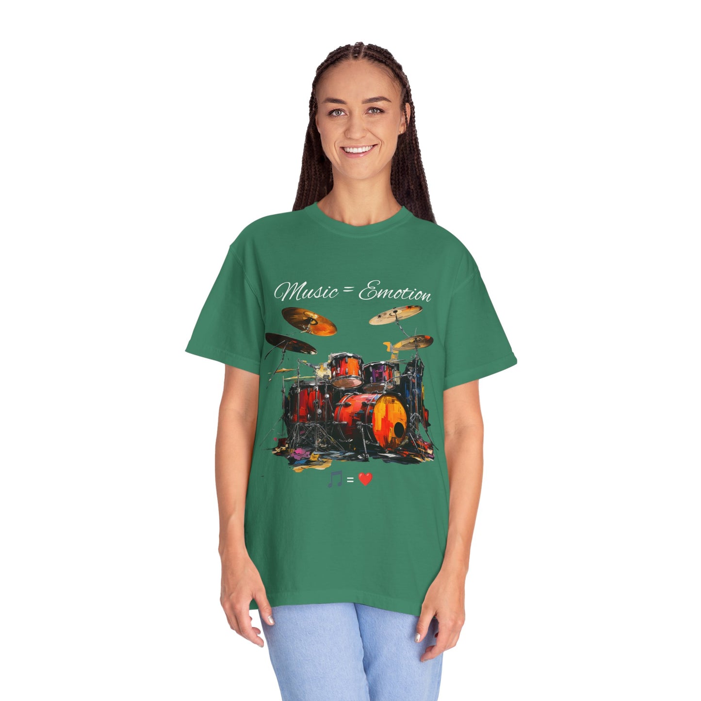 Artistic touch (Music) Unisex Garment-Dyed T-shirt