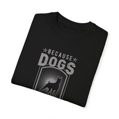 Unisex-T-Shirt aus stückgefärbtem Material