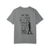 Camiseta de regalo para el Día del Padre, camiseta unisex para papá, camiseta "Happy Papa", regalo de cumpleaños para papá, camiseta reflexiva para el Día del Padre