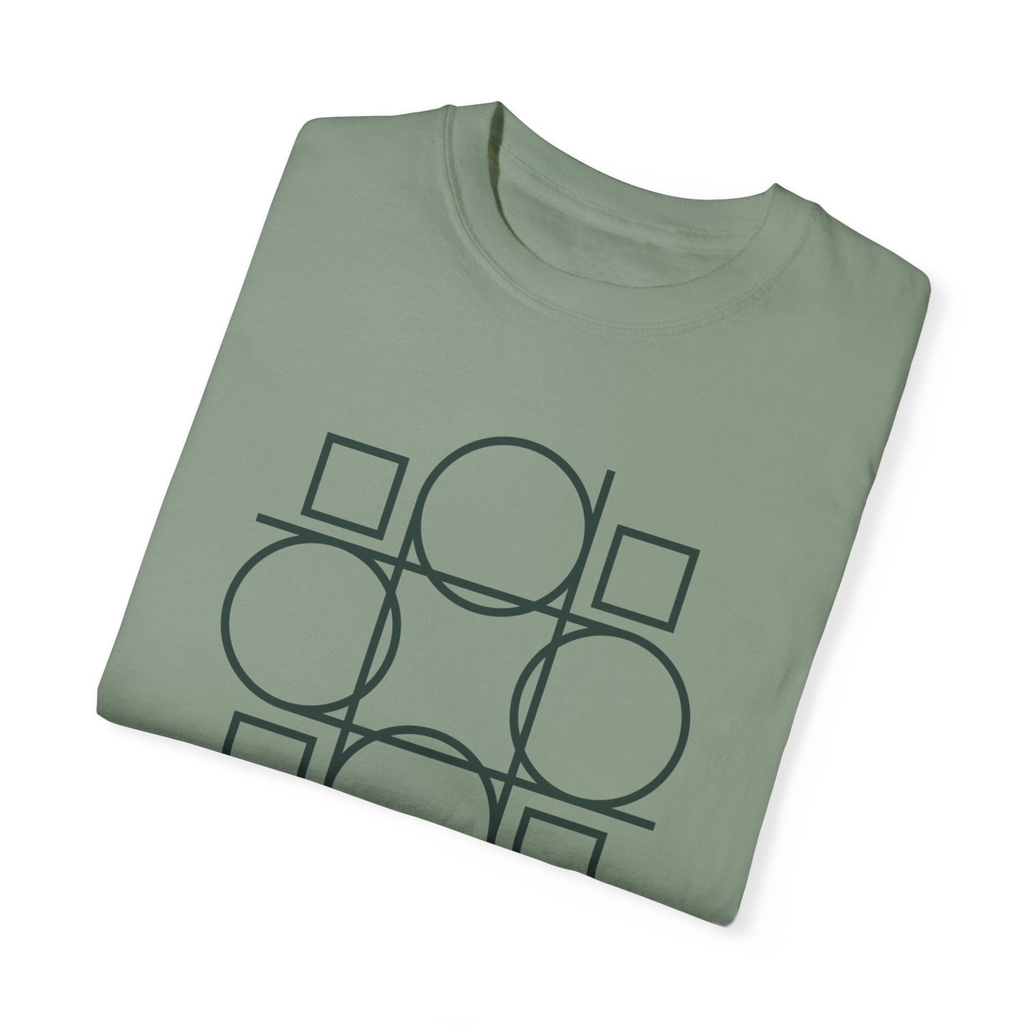 Geometry Unisex Garment-Dyed T-shirt