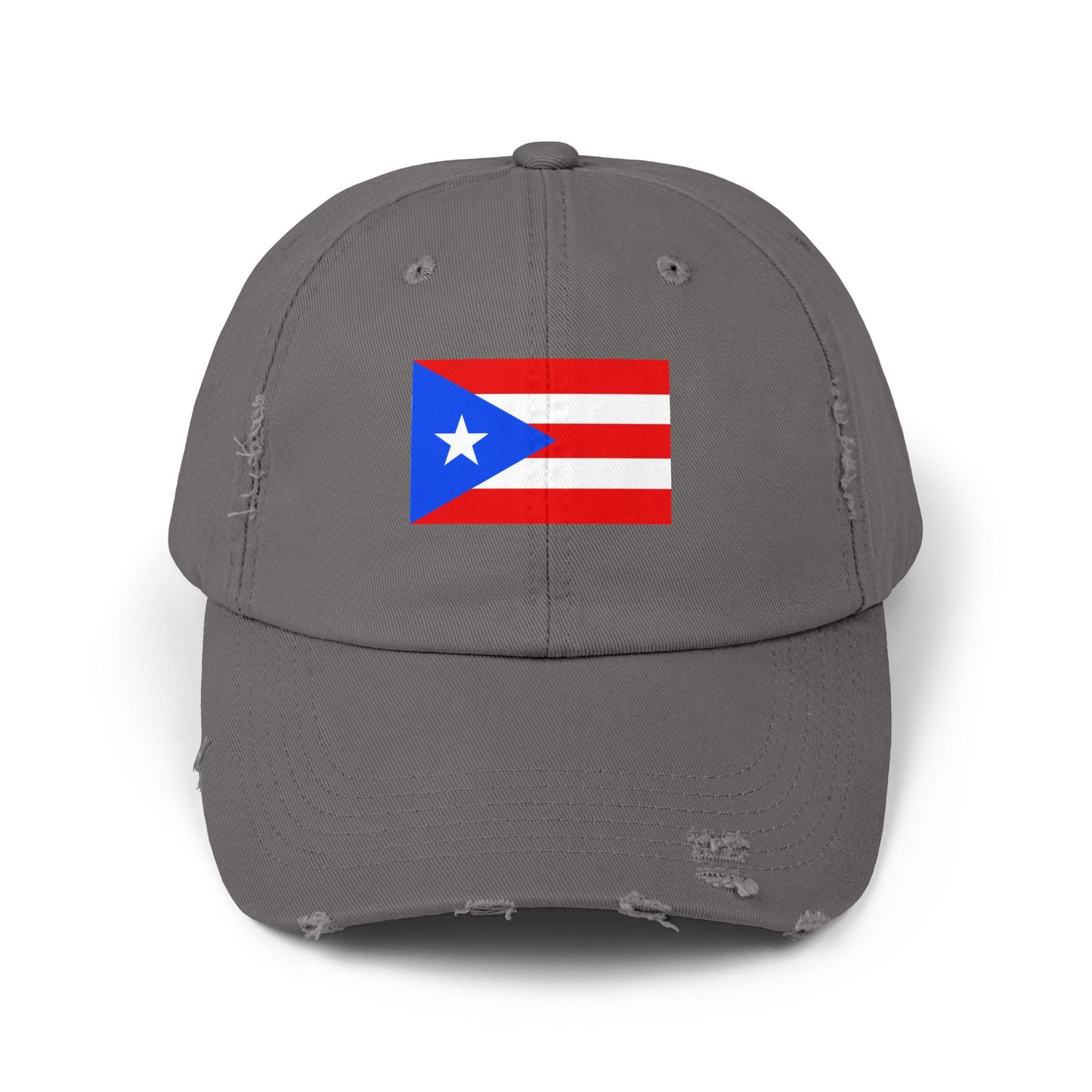 Puerto-Rico-Cap im Used-Look | Unisex-Cap | Lässige Sommermütze | Outdoor-Ausrüstung | Flaggenmütze | Perfektes Geschenk für die Feiertage