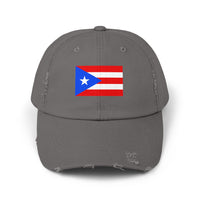 Puerto-Rico-Cap im Used-Look | Unisex-Cap | Lässige Sommermütze | Outdoor-Ausrüstung | Flaggenmütze | Perfektes Geschenk für die Feiertage