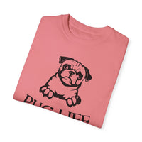 Camiseta unisex teñida en prenda