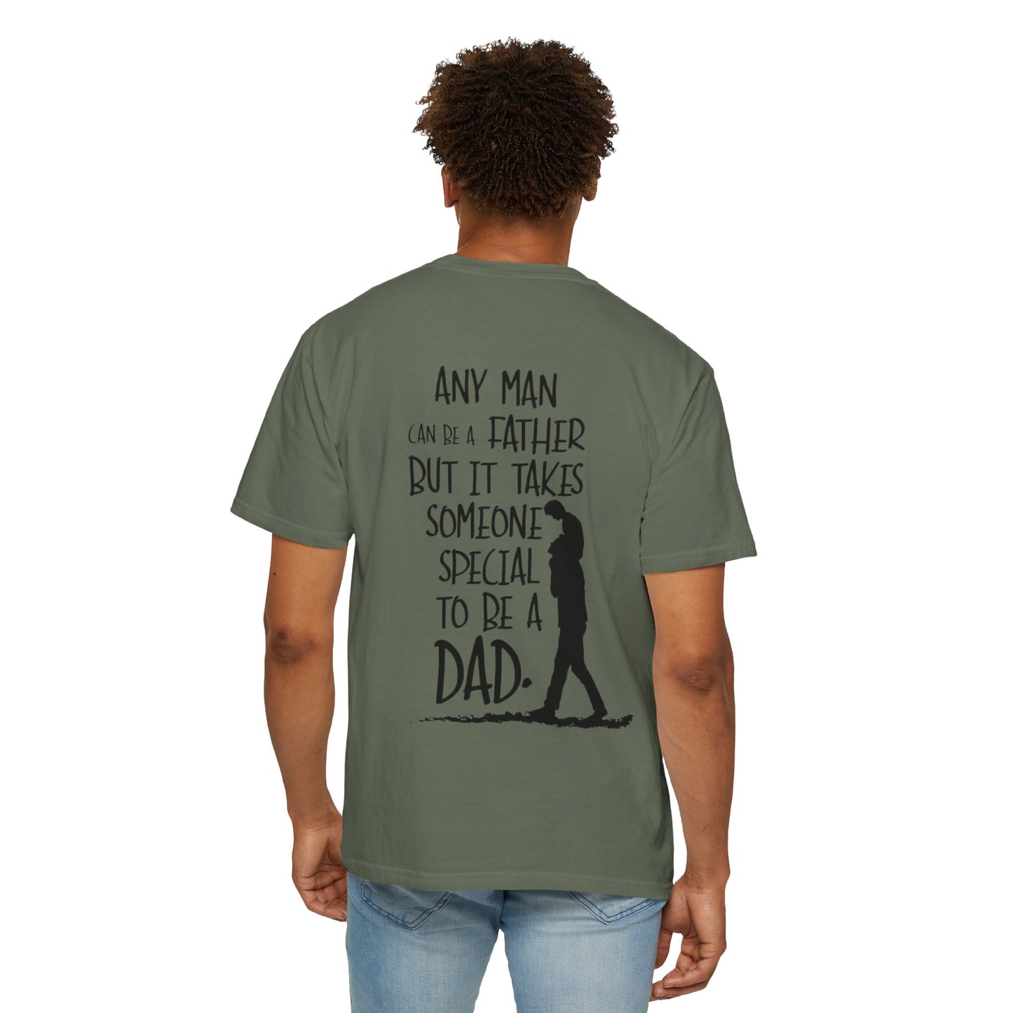 Camiseta de regalo para el Día del Padre, camiseta unisex para papá, camiseta "Happy Papa", regalo de cumpleaños para papá, camiseta reflexiva para el Día del Padre