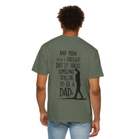 Camiseta de regalo para el Día del Padre, camiseta unisex para papá, camiseta "Happy Papa", regalo de cumpleaños para papá, camiseta reflexiva para el Día del Padre