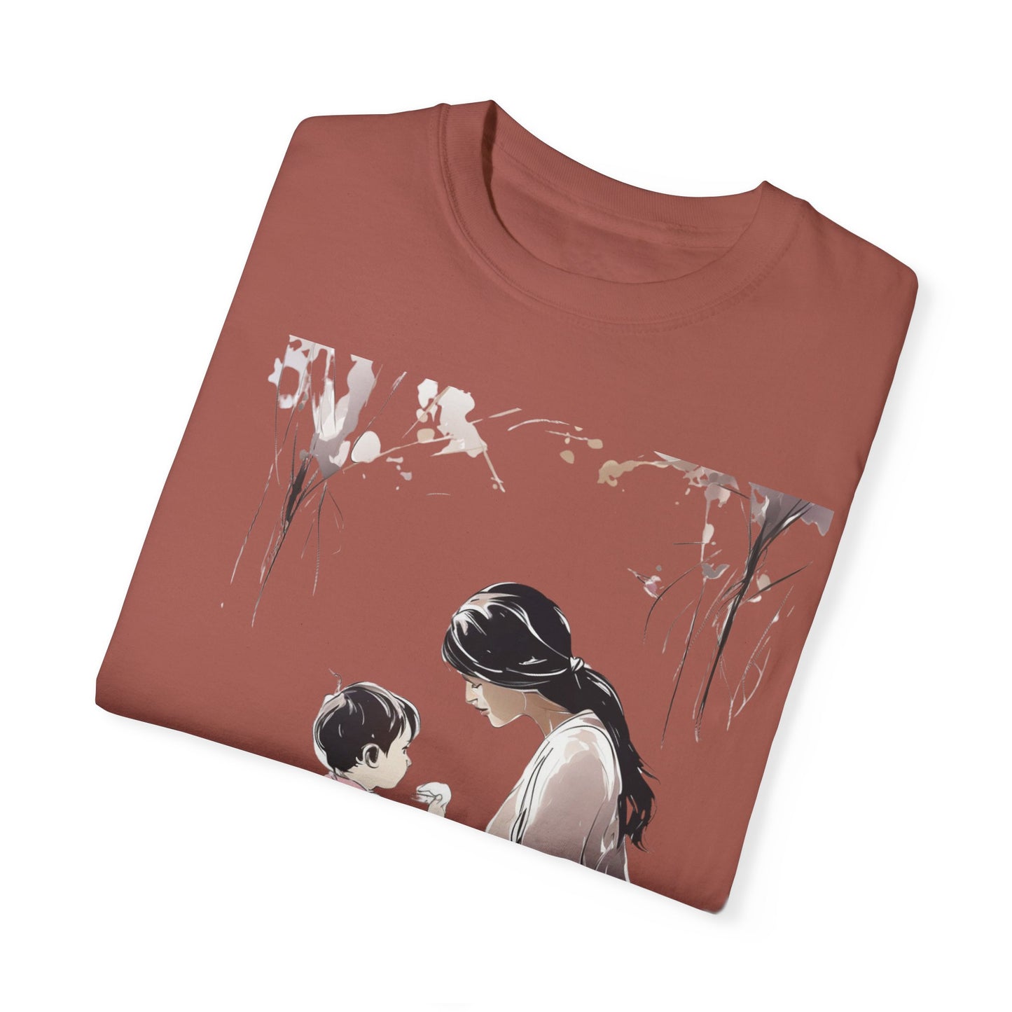 Artistic touch (Mother) Unisex Garment-Dyed T-shirt