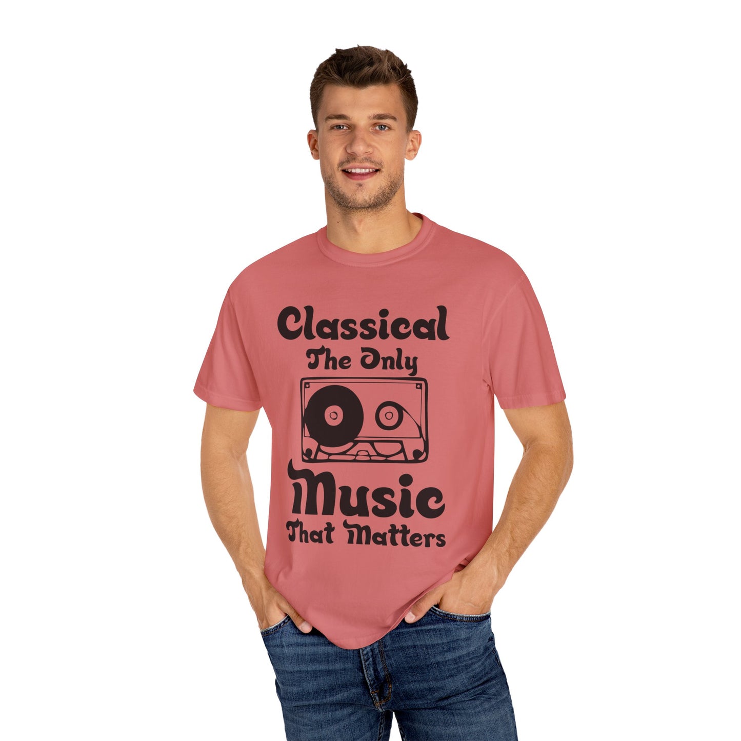 (Music)Unisex Garment-Dyed T-shirt