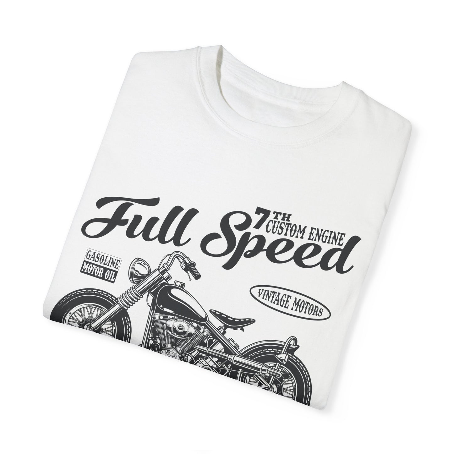 (Motorbike) Unisex Garment-Dyed T-shirt