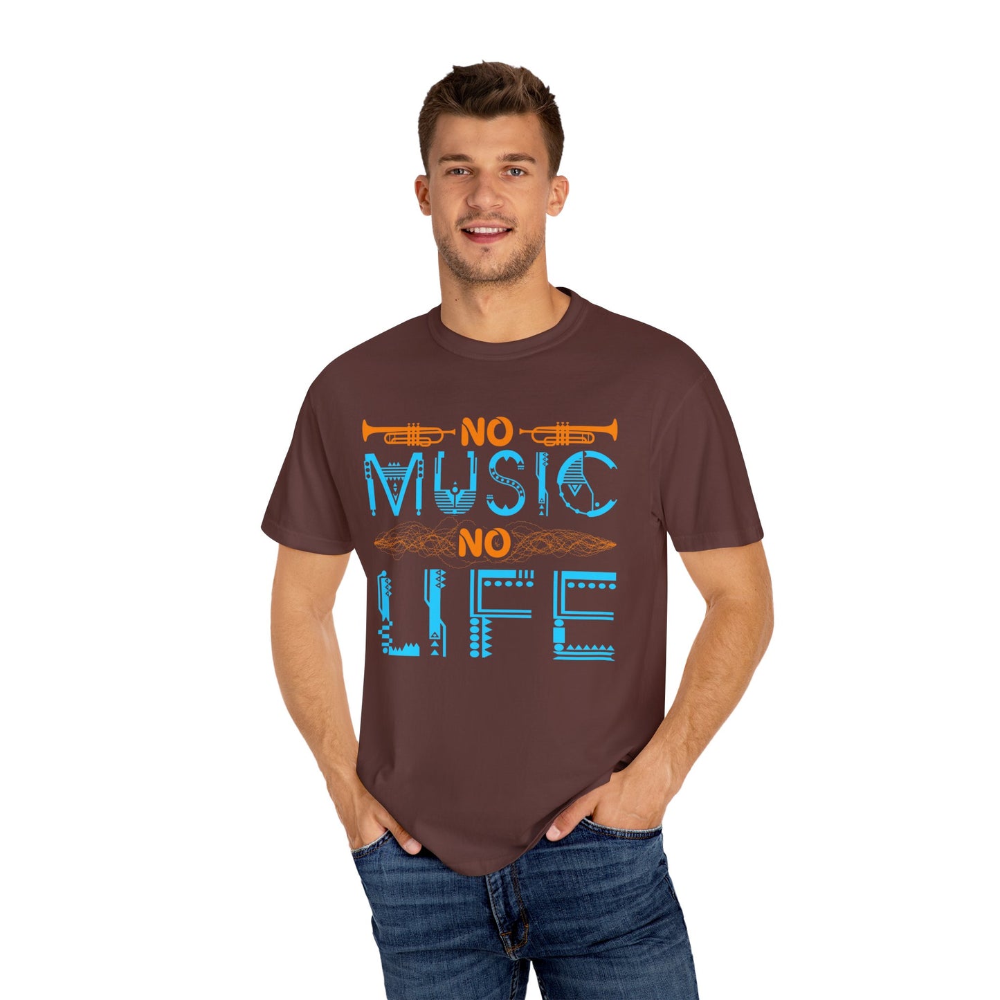 (Music)Unisex Garment-Dyed T-shirt